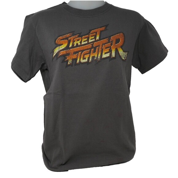 Capcom Street Fighter Classic Logo Men's Small T Shirt Combat Gamer Nintendo - Picture 1 of 4